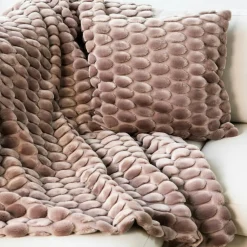 Egg Cushion Cover 50x50 cm, Dusty Pink