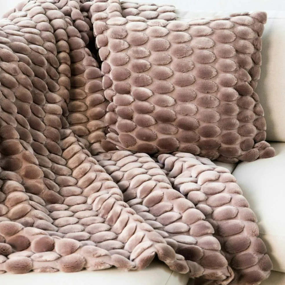 Egg Cushion Cover 50x50 cm, Dusty Pink