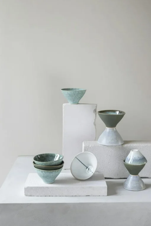 Elements Bowl Ø15.5 cm 3-pack, Green