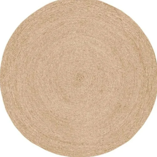 Ella Rug 125 cm, White/Natural