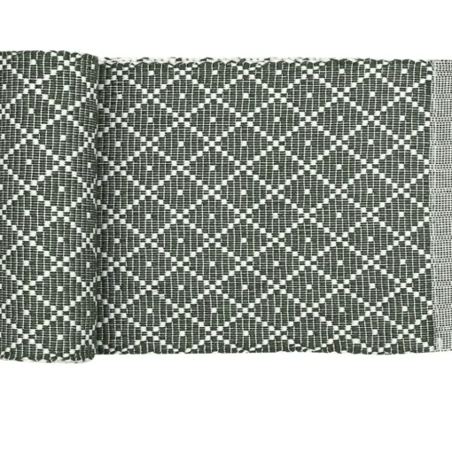 Ella Table Runner 15x140 cm, Olive Green