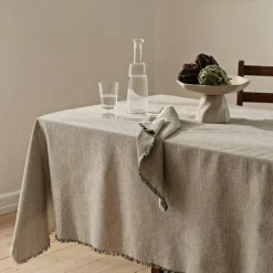 Elouise Tablecloth 160x300 cm, Black