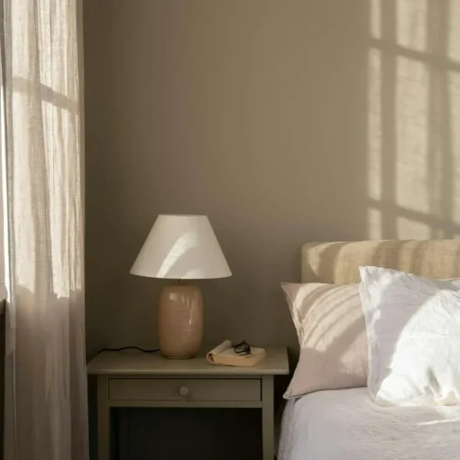 Emily Lamp Base, Dusty Green