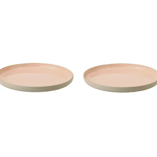 Emma Plate 24 cm 2-pack, Grey