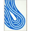 Entropy Blue 02 Poster 70x100 cm