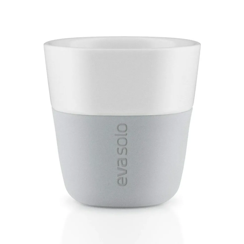 Espresso Mugs 8 cl 2-pack, Marble Grey