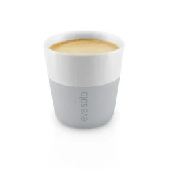 Espresso Mugs 8 cl 2-pack, Marble Grey