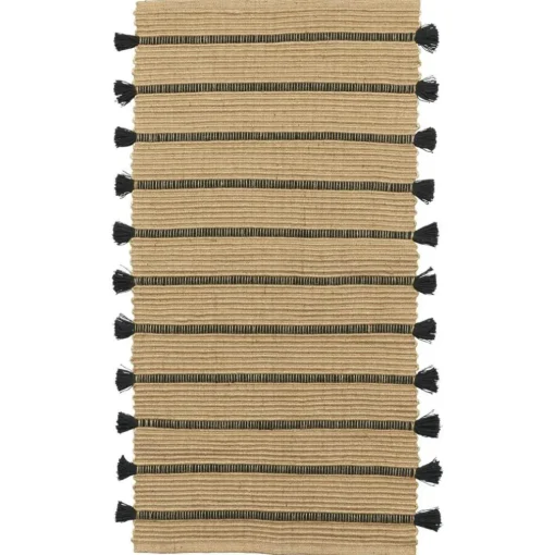 Ezra Rug 70x140 cm, Black