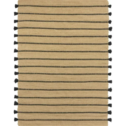Ezra Rug 70x140 cm, Black