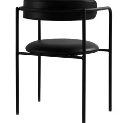 FF Armchair, Tan Leather / Chrome