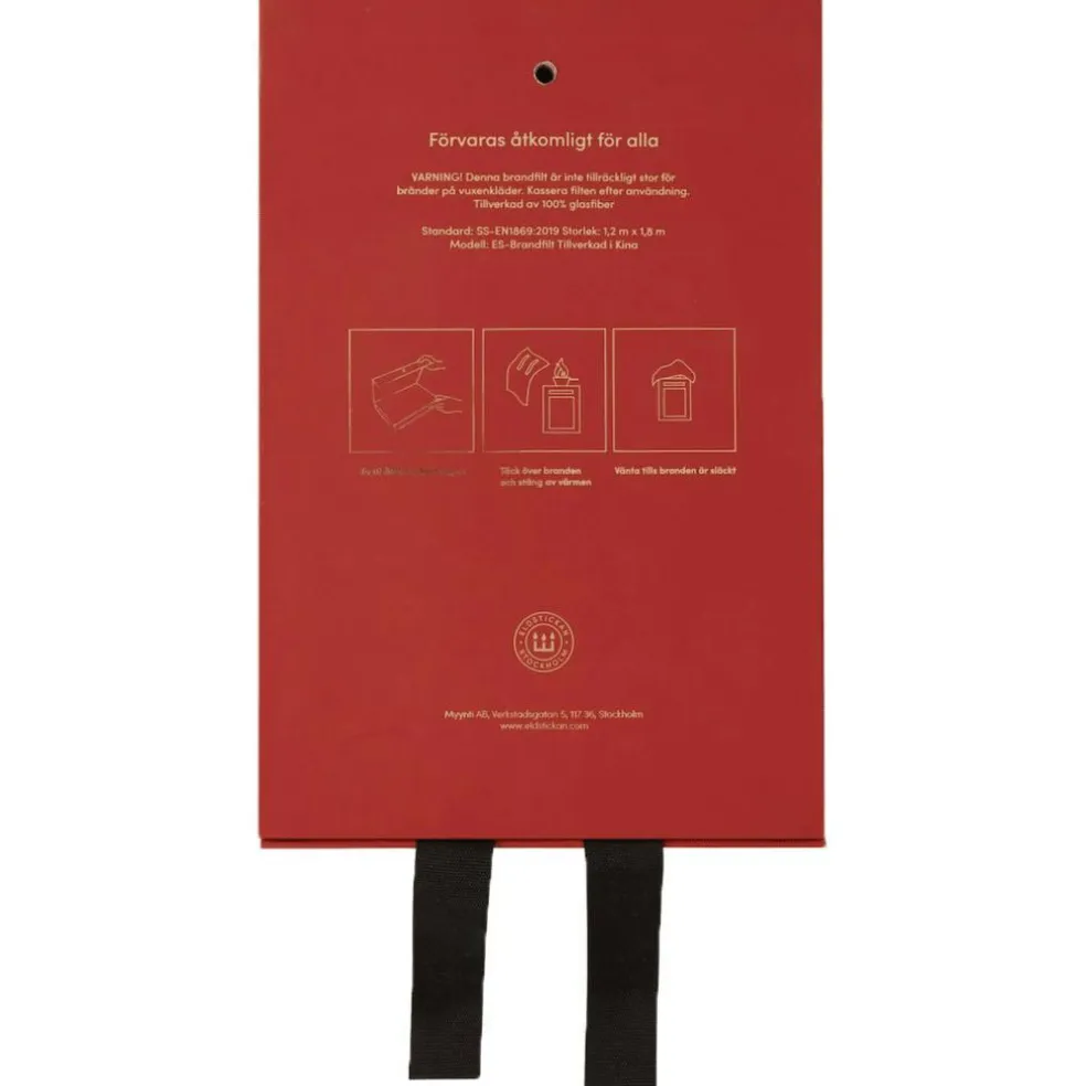 Fire Blanket, Red