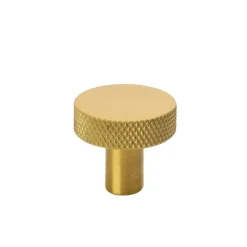 Flat Knob 26, Matt Black