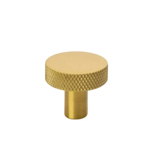 Flat Knob 26, Matt Black