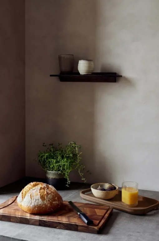 Flection Serving Tray Oak, 20x40 cm