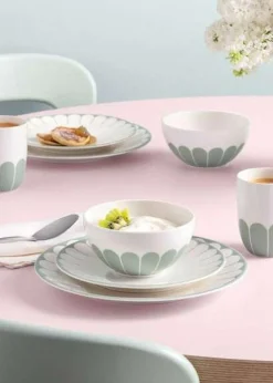Fleur Breakfast Bowl 14 cm, Vert