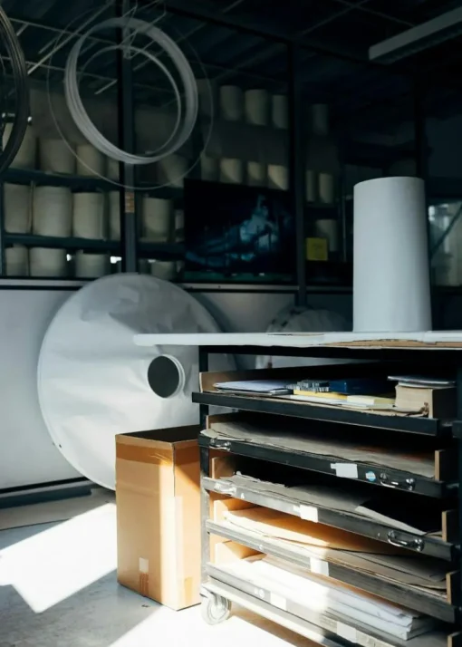 Floatation 2 Pendant White 100 cm