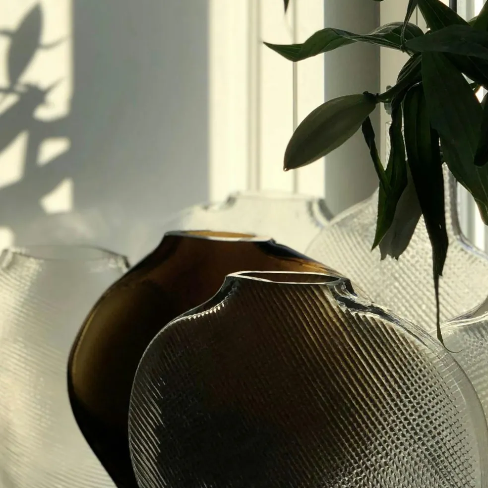 Flow 03 Vase, Clear