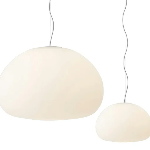 Fluid Pendant White, Ø23 cm