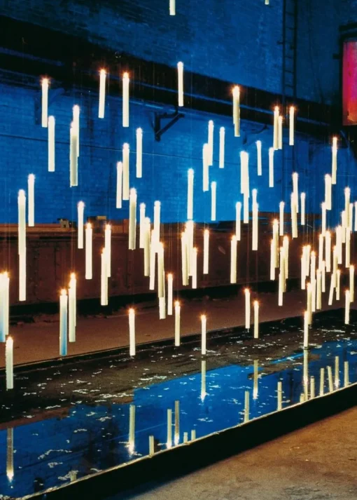 Fly Candle Fly! 2 Pendant, White