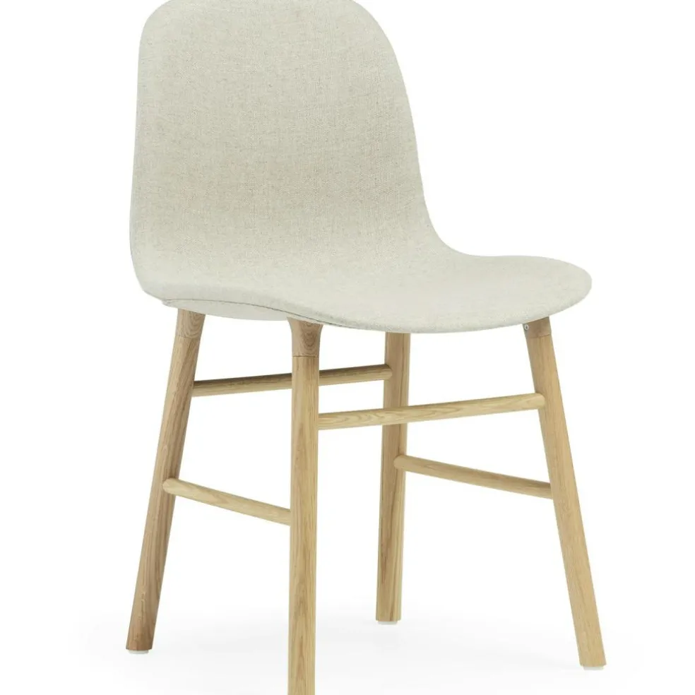 Form Chair Oak Frame, White