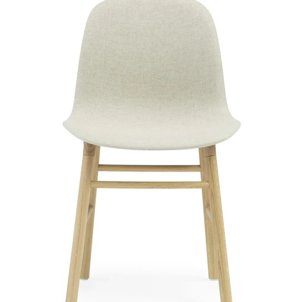 Form Chair Oak Frame, White
