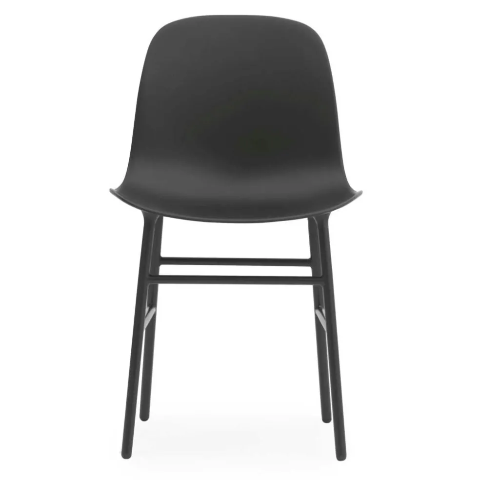 Form Chair Steel Frame, White