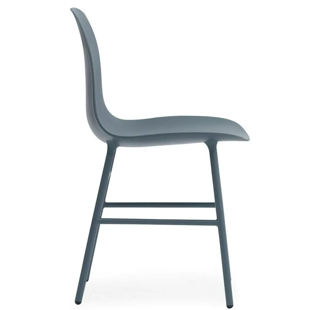 Form Chair Steel Frame, White