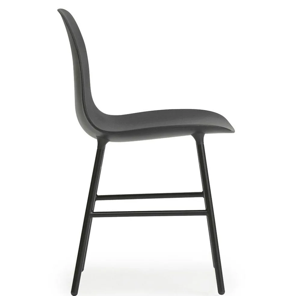 Form Chair Steel Frame, White