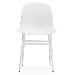Form Chair Steel Frame, White