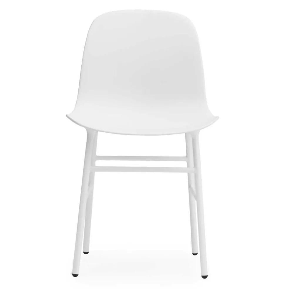 Form Chair Steel Frame, White