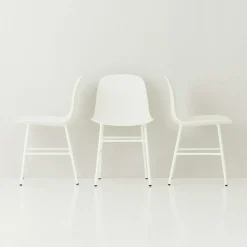 Form Chair Steel Frame, White
