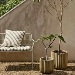 Franca Cushion Cover 50x50 cm, Yellow