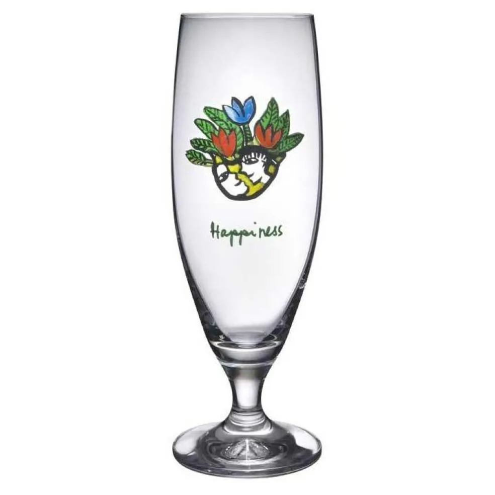 Friendship Beer Glass Happiness
