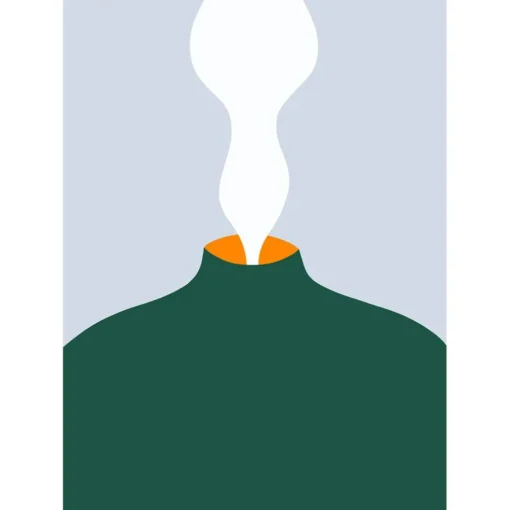 Fumee- 30X40 Poster 30x40 cm