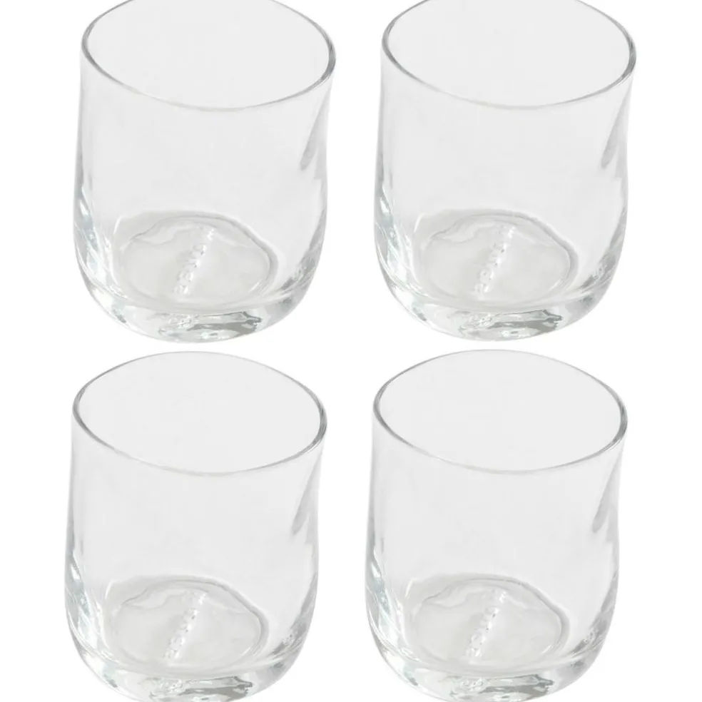 Furo Drinking Glass Clear 4-pack, H9 cm