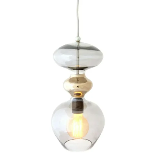 Futura Pendant Ø18cm, Smokey Grey