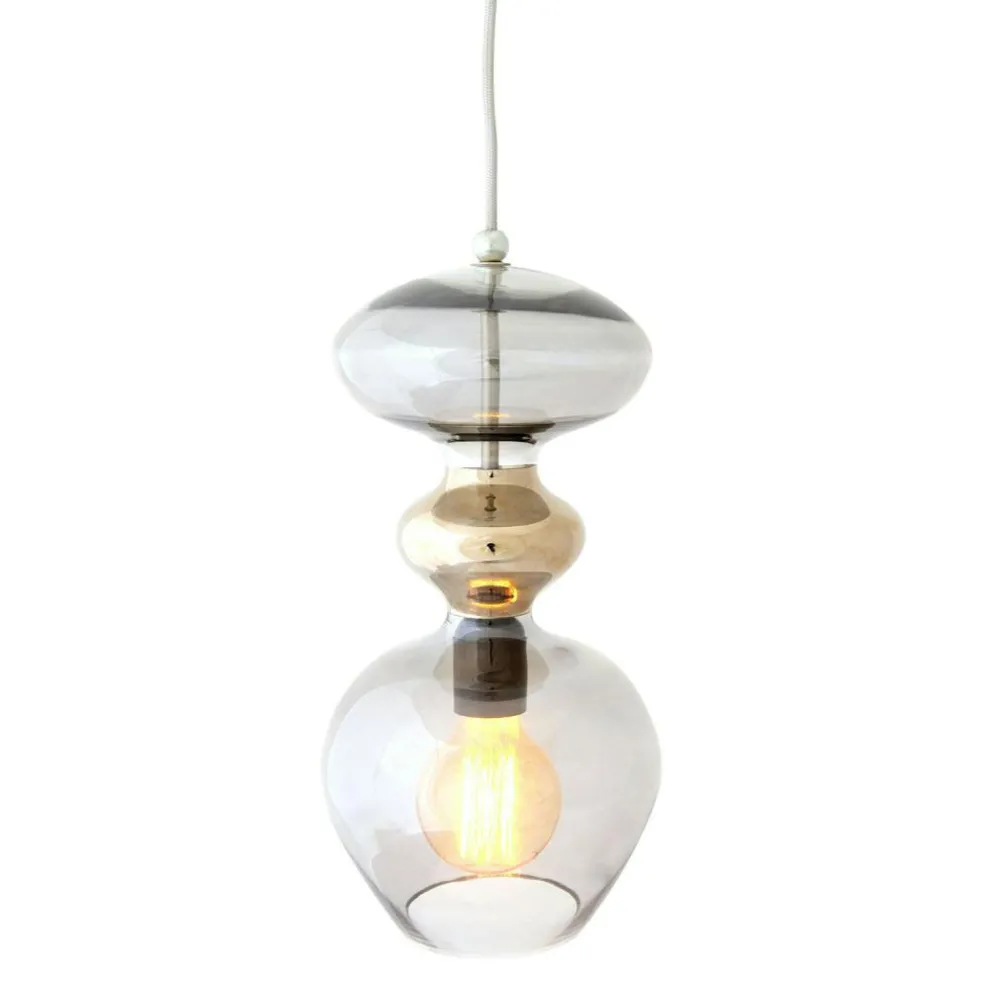 Futura Pendant Ø18cm, Smokey Grey