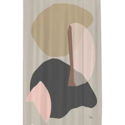 GALLERY Shower Curtain, Light Grey