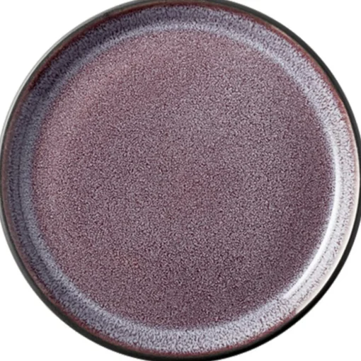 Gastro Plate Ø17 cm, Black/Purple