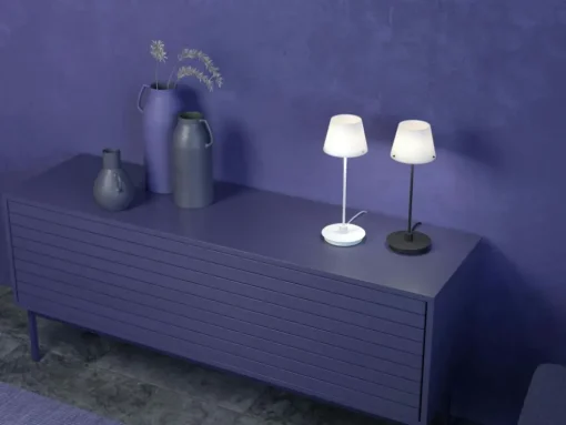 Gil Il Grande Table Lamp, Satin Brass