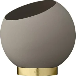 Globe Flower Pot Ø37 cm, Taupe