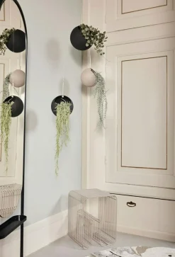 Globe Hanging Pot Ø21x32 cm, Black