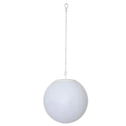 Globy Hanging Solar Cell Globe 30 cm, White