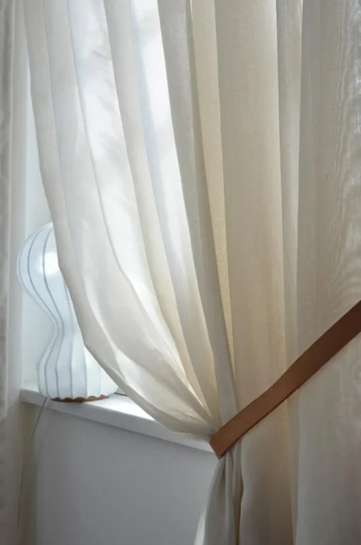 Grace Curtain Single Width 140x250 cm, Natural