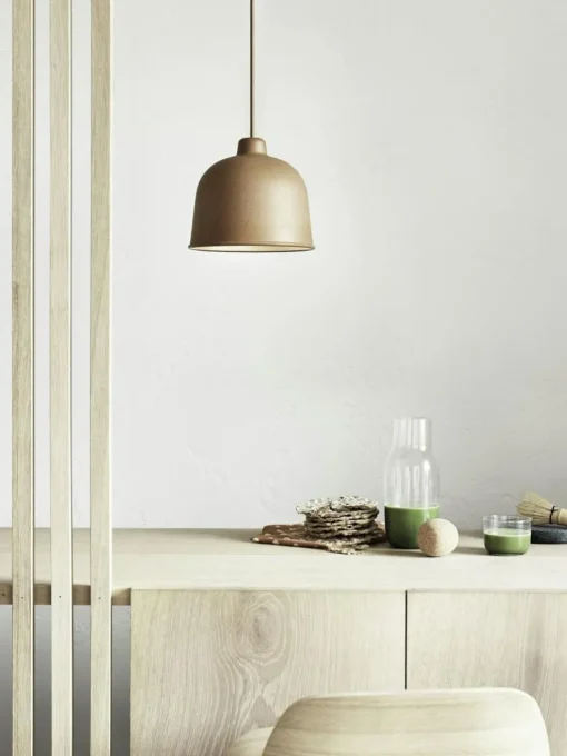 Grain Pendant Ø21 cm, Grey