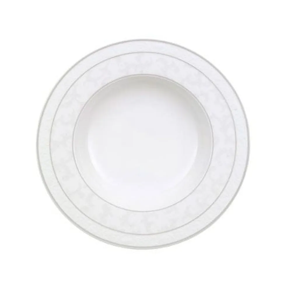 Gray Pearl Deep Plate, 24 cm