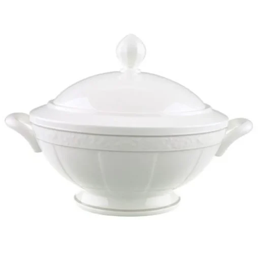 Gray Pearl Round Soup Tureen, 2,80 L