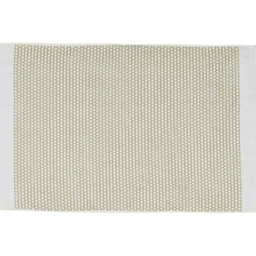 GRID Bath Mat 50x80 cm, Black/Off-white
