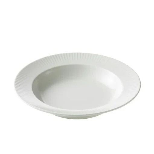 Groovy Deep Plate 23 cm, Grey