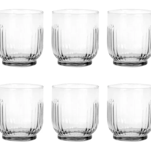 Groovy Glass 33 cl 6-pack, Clear